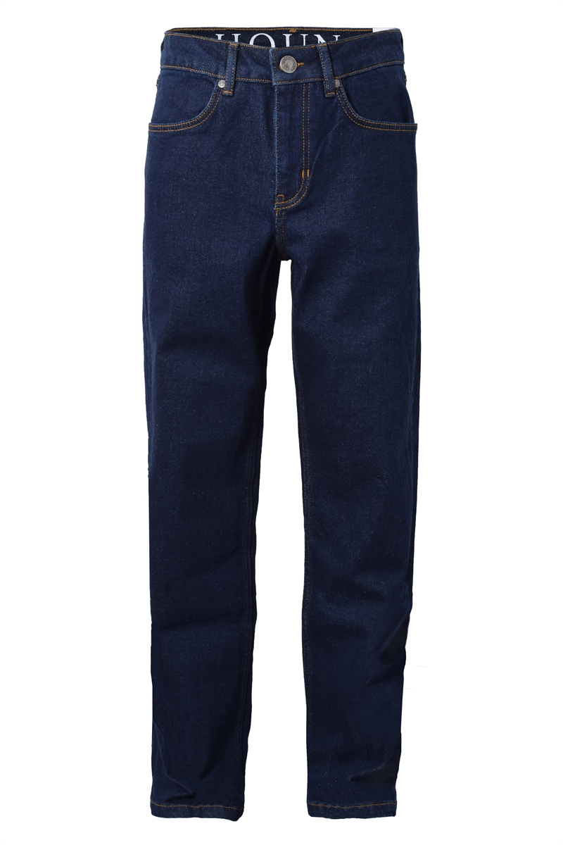 Hound - "Printed" jeans/bukser - Deep blue denim